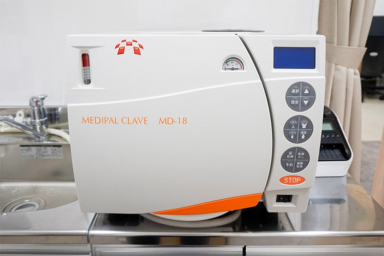 高圧蒸気滅菌装置